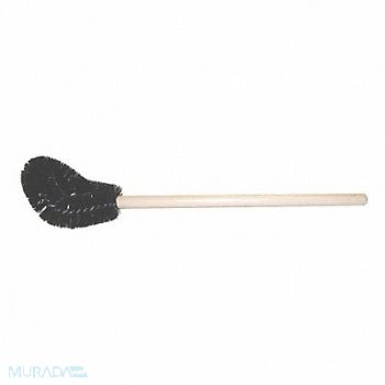 TOUGH GUY Toilet Brush 20 1/2 in L Black, 1VAE9