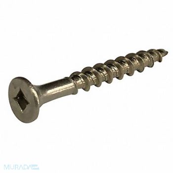 GRAINGER APPROVED Deck Screw #10 18-8SS 1 1/2 L PK50, 1VB38