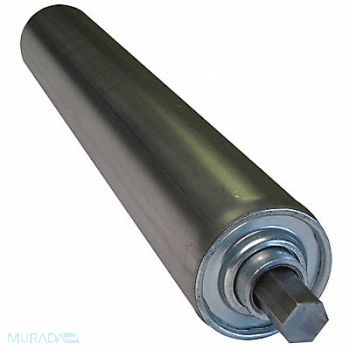 ASHLAND CONVEYOR Conveyor Roller Steel 22 BF, 24K761