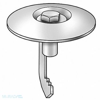 GRAINGER APPROVED Grating Clip Close Mesh 2 H PK50, 1VCB6