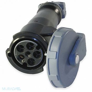 HUBBELL IEC Pin and Sleeve Connector 100A 600V, 1VCN9