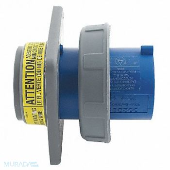 HUBBELL IEC Pin and Sleeve Inlet 125A 240/415V, 1VCP7