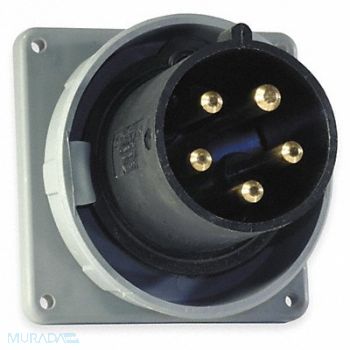 HUBBELL IEC Pin and Sleeve Inlet 60A 347/600V, 1VCT1