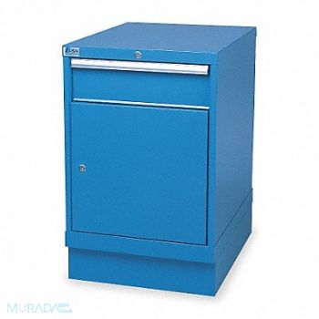 LISTA Mod Drwr Cab 33-1/2 H 1 Drwr Bright Blue, 1VD86