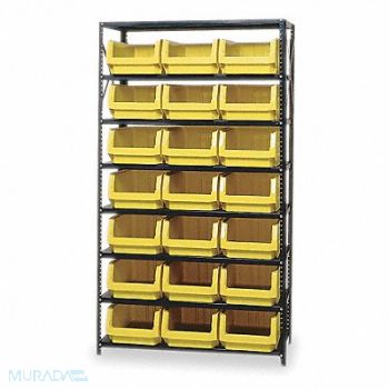 QUANTUM STORAGE SYSTEMS E1529 Bin Shlvng 18inx75inx42in Yellow, 1VH27