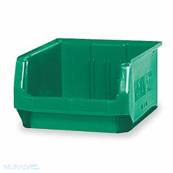 QUANTUM STORAGE SYSTEMS F8681 Bin Green Polyethylene 7 7/8 in, 1VH46