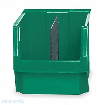 QUANTUM STORAGE SYSTEMS F0818 Bin Green Polyethylene 11 7/8 in, 1VH50