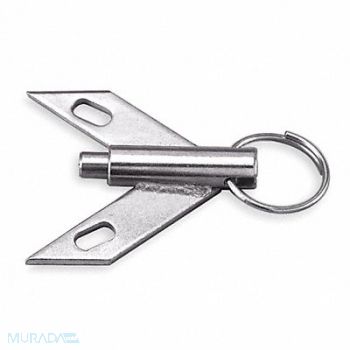 HAMILTON Caster Swivel Lock Plate 1/2 in., 1VHJ1