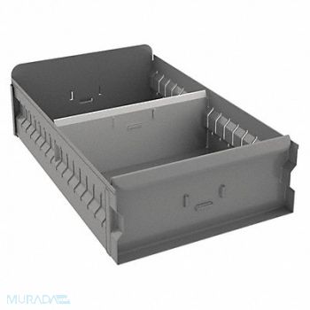 GRAINGER APPROVED Drawer Bin Gray Steel 4 1/2 in, 1VL71