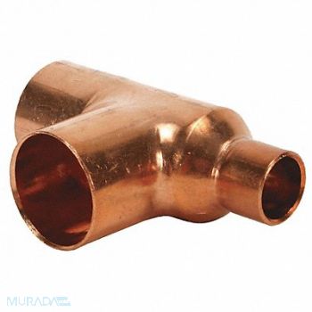 NIBCO Reducing Tee Wrot Copper 3/4 x1/2 x1/2, 5P100