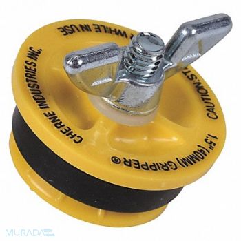 CHERNE Pipe Plug Wing Nut 1.75 H 1 1/2 Pipe, 1VNF4