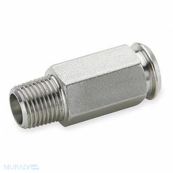 PARKER Inline Coupler Stainless Steel 1/4 In., 1VNY6