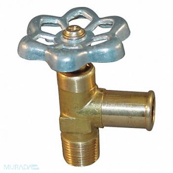 EATON WEATHERHEAD Truck Valve 3/8 In Hose ID 3/8 In MNPT, 1VRC3