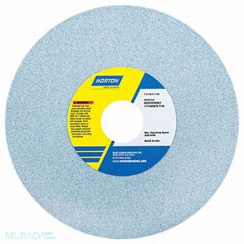 NORTON Grinding Wheel T1 7x1/4x1.25 CA 60G PK5, 1VTW6