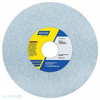 NORTON Grinding Wheel T1 7x1/4x1.25 CA 46G PK5, 1VTW8