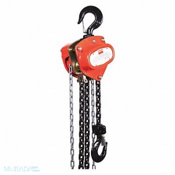 DAYTON Manual Chain Hoist 4000 lb Lift 10 ft., 1VW58