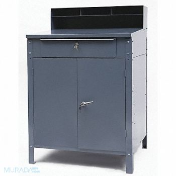 GRAINGER APPROVED Cabinet 52.5 x34.5 x30 Gray NonMbl, 1W908