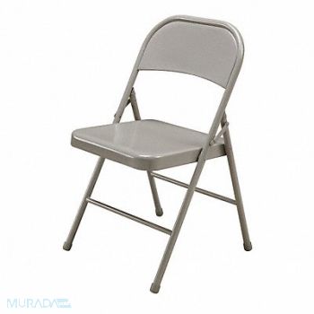 GRAINGER APPROVED Steel Folding Chair Beige, 1W985