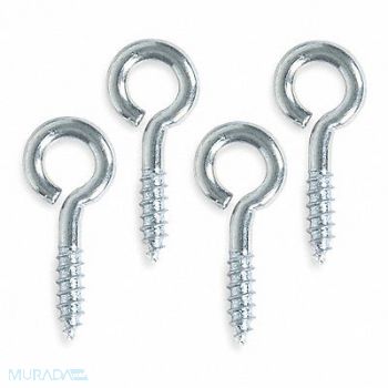 GRAINGER APPROVED Screw Eye Shank D 1/16 in PK20, 1WBE7