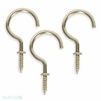 GRAINGER APPROVED Single Point Hook Length 1 1/2 In PK20, 1WBK3