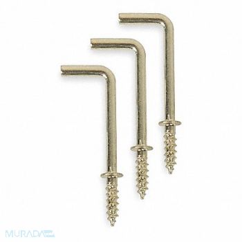 GRAINGER APPROVED Single Point Hook Length 1 1/2 In PK20, 1WBK9