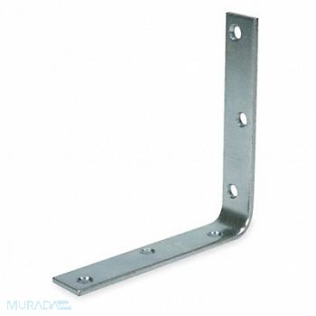 GRAINGER APPROVED Corner Brace Steel 1-3/32 W x6 In L, 1WDD7