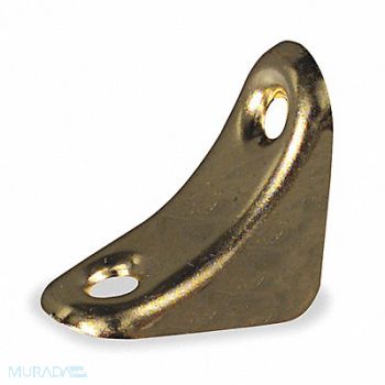 GRAINGER APPROVED Chair Corner Braces Steel 3/4 In W PK4, 1WDL8