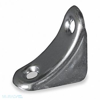 GRAINGER APPROVED Chair Corner Braces Steel 3/4 In W PK4, 1WDL9