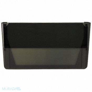 OFFICEMATE Magnetic Wall Pocket Letter 7Hx13W Smoke, 1WEA5