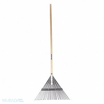 WESTWARD Lawn Rake Steel 54 In 24 Tines, 1WG30