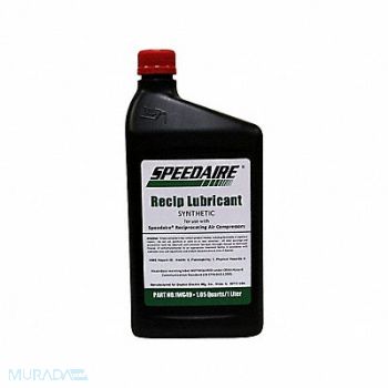 SPEEDAIRE Compressor Oil 1 qt Bottle, 1WG49
