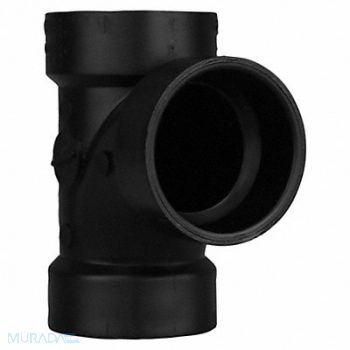 GRAINGER APPROVED Sanitary Tee 1 1/2 in Schedule 40, 1WHT6