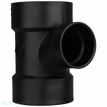 GRAINGER APPROVED Reducing Sanitary Tee 3 x 3 x 2 in ABS, 1WHU4