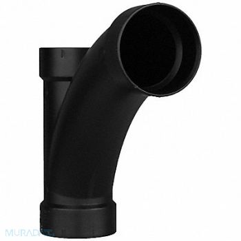 GRAINGER APPROVED Wye with 45 Bend 4 in Socket ABS, 1WHX1