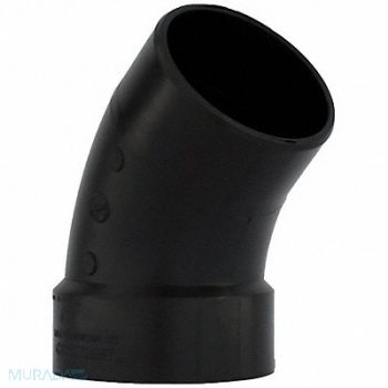 GRAINGER APPROVED 45 Street Elbow 4 x 4 in Schedule 40, 1WJA8