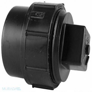 GRAINGER APPROVED Adapter with Plug 4 x 4 in Schedule 40, 1WJG8