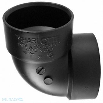 GRAINGER APPROVED 90 Vent Elbow 3 in Socket Schedule 40, 1WJH3