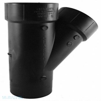 GRAINGER APPROVED Street Wye 1 1/2 in ABS Schedule 40, 1WJL5