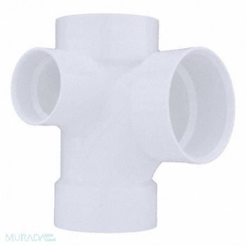 GRAINGER APPROVED Sanitary Tee Inlet 3 x 3 x 3 x 2 in, 1WJR4