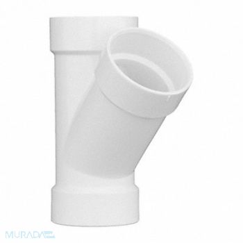 GRAINGER APPROVED Wye Schedule 40 4 in Socket White, 1WJU5