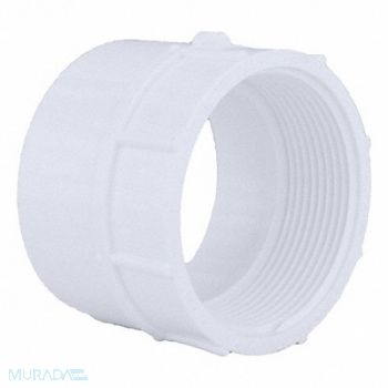 GRAINGER APPROVED Female Adapter Schedule 40 2 in White, 1WJY4