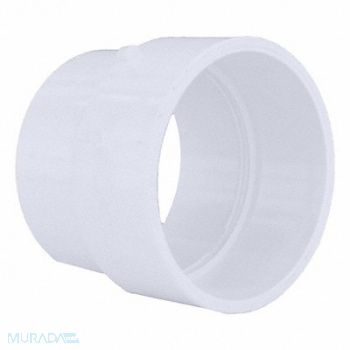 GRAINGER APPROVED Adapter Schedule 40 4 in Socket White, 1WKK3