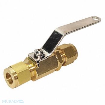 GRAINGER APPROVED Brass Ball Valve Comp x Comp 1/8, 1WML4