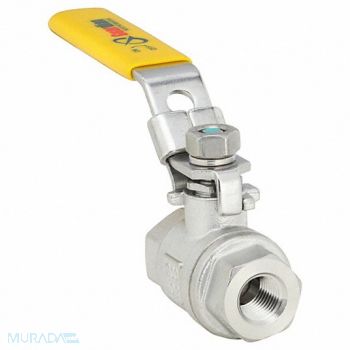 GRAINGER APPROVED SS Ball Valve FNPT 1/4, 1WMX9