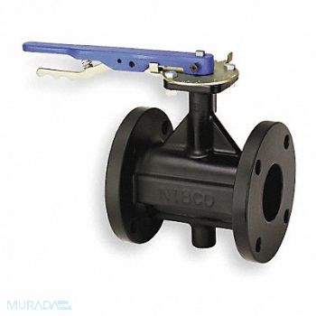 NIBCO Butterfly Valve Lever 4 In Cast Iron, 1WPK5