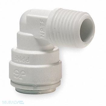 JOHN GUEST 90 Elbow Polypropylene Pk10, 1WTU9
