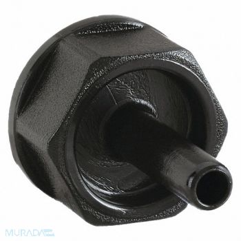 JOHN GUEST Adapter 5/32 Tube OD Black PK10, 1WTY7