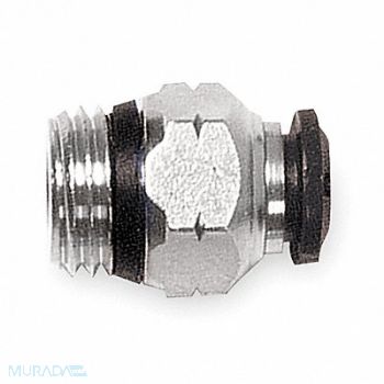 AIGNEP USA Male Connector 8mm Tube Sz Brass PK5, 1WUL6