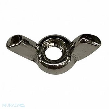 GRAINGER APPROVED WngNt 18-8 SS 1.09x0.5625in 1/4 -28 25PK, 1WY95