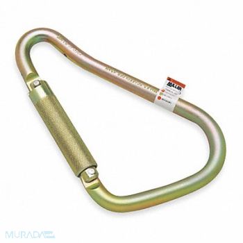 HONEYWELL MILLER Carabiner Pear Gold, 1XER6